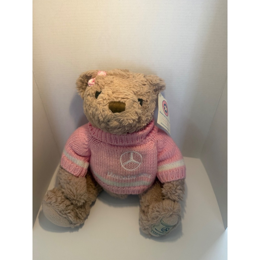 Mercedes Benz Herrington Teddy  Jessica Bear Pink Sweater Limited Edition 2005